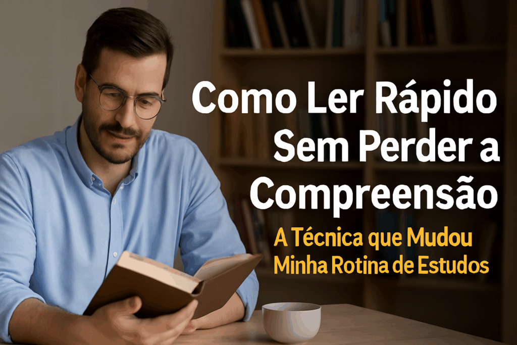 Como Ler Rápido Sem Perder a Compreensão